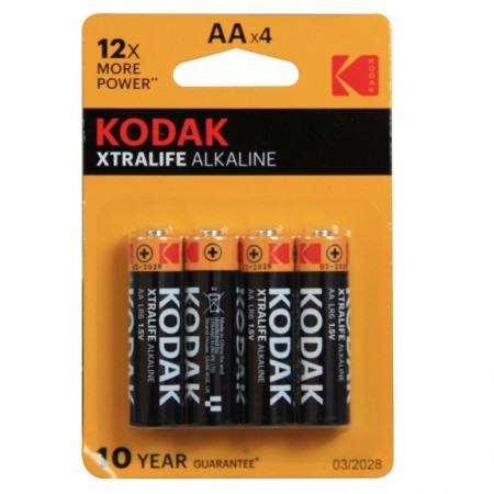 Pilhas Kodak Alcalinas 1.5V...